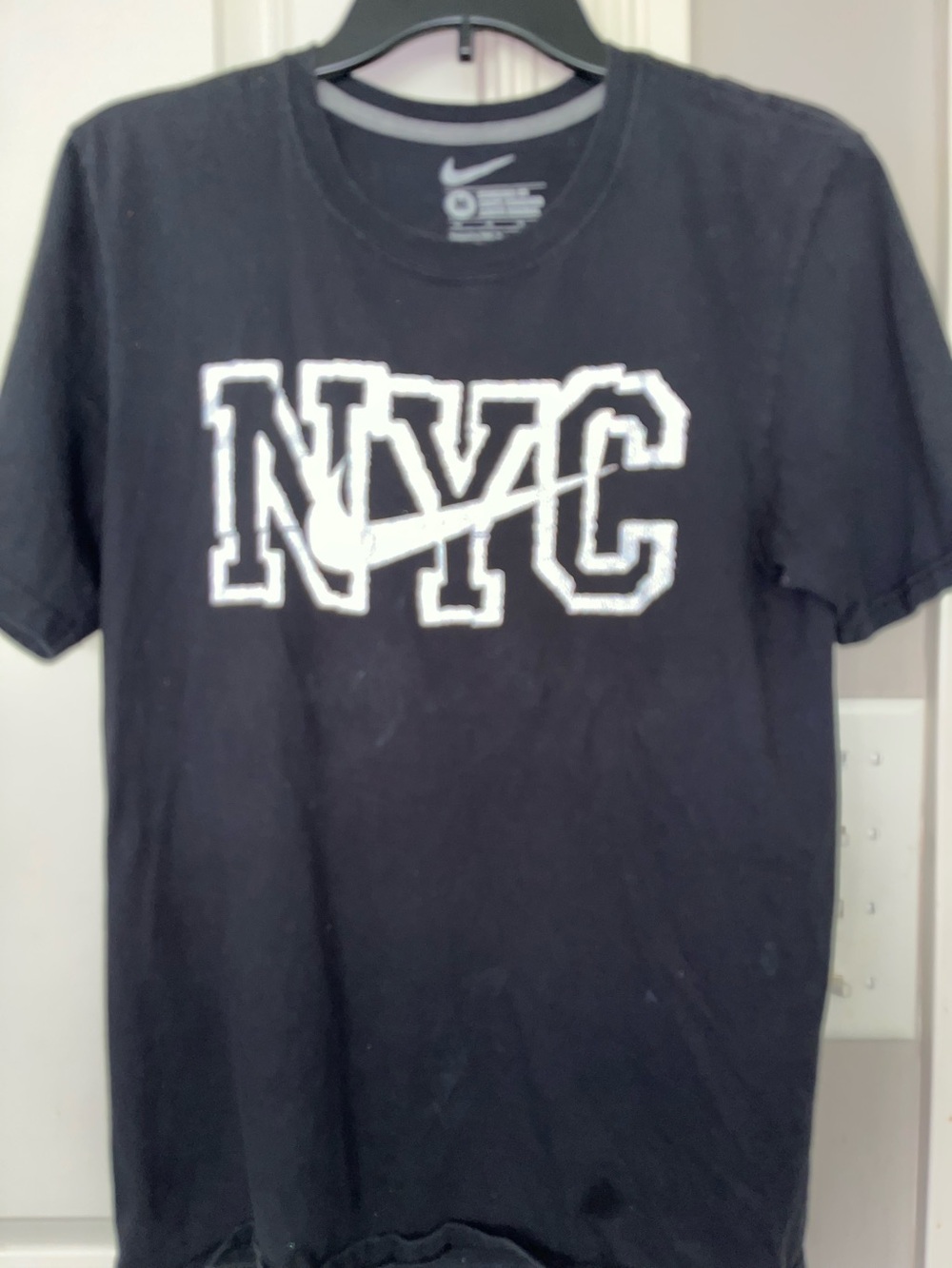 Nike NYC Men’s Logo Short Sleeves T-Shirt Black M